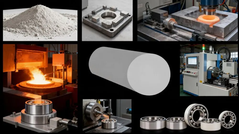 Ceramic Bearing Manufacturing Process Steps